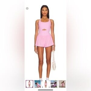 Free People Righteous Runsie in Pink